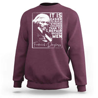 Frederick Douglass Quote Sweatshirt Black History Month - Wonder Print Shop