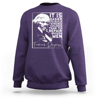 Frederick Douglass Quote Sweatshirt Black History Month - Wonder Print Shop