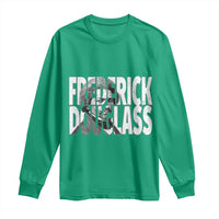Frederick Douglass Long Sleeve Shirt Black History Month - Wonder Print Shop