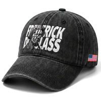 Frederick Douglass Washed Cotton Baseball Cap Black History Month