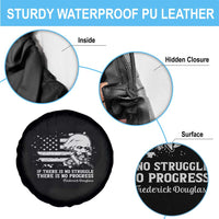 Frederick Douglass Quote Spare Tire Cover Is There Is No Struggle There Is No Progress - Wonder Print Shop