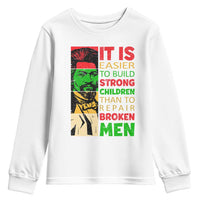 Frederick Douglass Pride Quote Youth Sweatshirt Black History Month - Wonder Print Shop