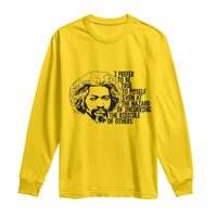 Frederick Douglass Pride Quote Long Sleeve Shirt - Wonder Print Shop