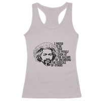 Frederick Douglass Pride Quote Racerback Tank Top - Wonder Print Shop
