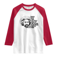 Frederick Douglass Pride Quote Raglan Shirt - Wonder Print Shop