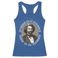 Frederick Douglass Pride Quote Racerback Tank Top Is There Is No Struggle There Is No Progress - Wonder Print Shop