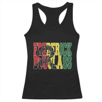 Frederick Douglass Racerback Tank Top Pan African Flag Black History Month - Wonder Print Shop
