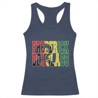 Frederick Douglass Racerback Tank Top Pan African Flag Black History Month - Wonder Print Shop
