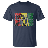 Frederick Douglass T Shirt Pan African Flag Black History Month - Wonder Print Shop