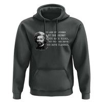 Frederick Douglass Quote Hoodie Black History Month - Wonder Print Shop