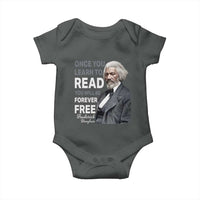 Frederick Douglass Freedom Quote Baby Onesie Once You Learn to Read - Wonder Print Shop