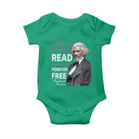 Frederick Douglass Freedom Quote Baby Onesie Once You Learn to Read - Wonder Print Shop