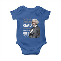 Frederick Douglass Freedom Quote Baby Onesie Once You Learn to Read - Wonder Print Shop