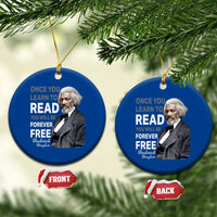 Frederick Douglass Freedom Quote Ceramic Ornament Once You Learn to Read - Wonder Print Shop