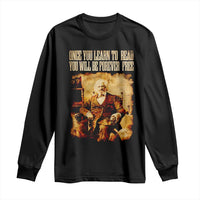 Frederick Douglass Quote Long Sleeve Shirt Once You Learn to Read - Wonder Print Shop