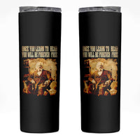 Frederick Douglass Quote Skinny Tumbler Once You Learn to Read - Wonder Print Shop