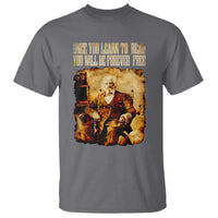 Frederick Douglass Quote T Shirt Once You Learn to Read - Wonder Print Shop