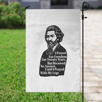 Frederick Douglass Inspirational Quote Garden Flag Black History Month - Wonder Print Shop