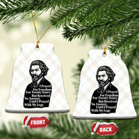 Frederick Douglass Inspirational Quote Ceramic Ornament Black History Month - Wonder Print Shop