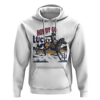Howdy Go Lucky Hoodie Funny Cowboy St Patrick's Day