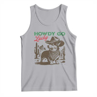 Howdy Go Lucky Tank Top Funny Corgi St Patrick's Day