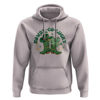 Howdy Go Lucky Hoodie Green Cowboy Boots St Patrick's Day