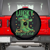 Lucky Cowgirl Club Spare Tire Cover Western Irish Cowboy St Patrick Day