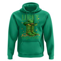 Lucky Cowgirl Club Hoodie Western Irish Cowboy St Patrick Day