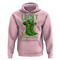 Lucky Cowgirl Club Hoodie Western Irish Cowboy St Patrick Day