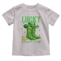 Lucky Cowgirl Club Toddler T Shirt Western Irish Cowboy St Patrick Day