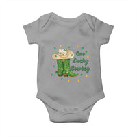 One Lucky Cowboy Baby Onesie Western Irish Cowboy St Patrick Day