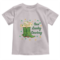 One Lucky Cowboy Toddler T Shirt Western Irish Cowboy St Patrick Day