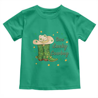 One Lucky Cowboy Toddler T Shirt Western Irish Cowboy St Patrick Day