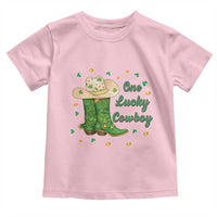 One Lucky Cowboy Toddler T Shirt Western Irish Cowboy St Patrick Day