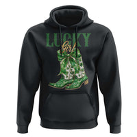Lucky Cowgirl Hoodie Western Irish Cowboy St Patrick Day
