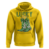 Lucky Cowgirl Hoodie Western Irish Cowboy St Patrick Day