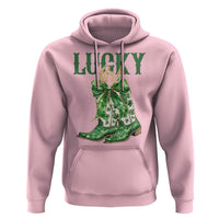 Lucky Cowgirl Hoodie Western Irish Cowboy St Patrick Day