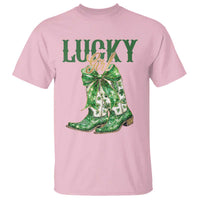 Lucky Cowgirl T Shirt Western Irish Cowboy St Patrick Day