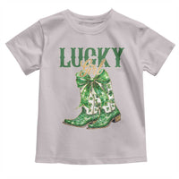 Lucky Cowgirl Toddler T Shirt Western Irish Cowboy St Patrick Day