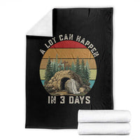 A Lot Can Happen in 3 Days Throw Blanket Christian Easter