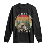A Lot Can Happen in 3 Days Long Sleeve Shirt Christian Easter