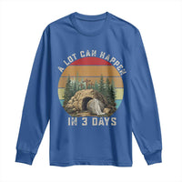 A Lot Can Happen in 3 Days Long Sleeve Shirt Christian Easter