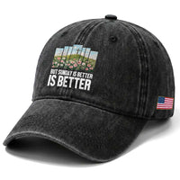 Friday is Good Sunday is Better Washed Cotton Baseball Cap Christian Easter