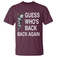 Guess Who's Back Back Again T Shirt Funny Easter Jesus Meme
