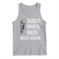 Guess Who's Back Back Again Tank Top Funny Easter Jesus Meme