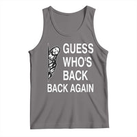 Guess Who's Back Back Again Tank Top Funny Easter Jesus Meme