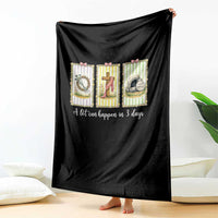 A Lot Can Happen in 3 Days Throw Blanket Christian Jesus Easter