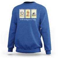 A Lot Can Happen in 3 Days Sweatshirt Christian Jesus Easter
