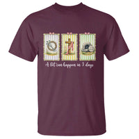 A Lot Can Happen in 3 Days T Shirt Christian Jesus Easter