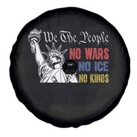 No Kings No ICE No Wars Spare Tire Cover Statue of Liberty We The People Freedom